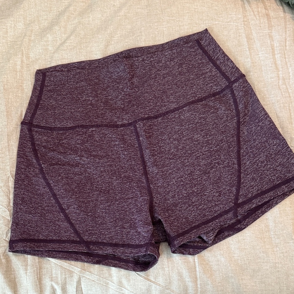 Born Primitive Heathered Purple Athletic Shorts